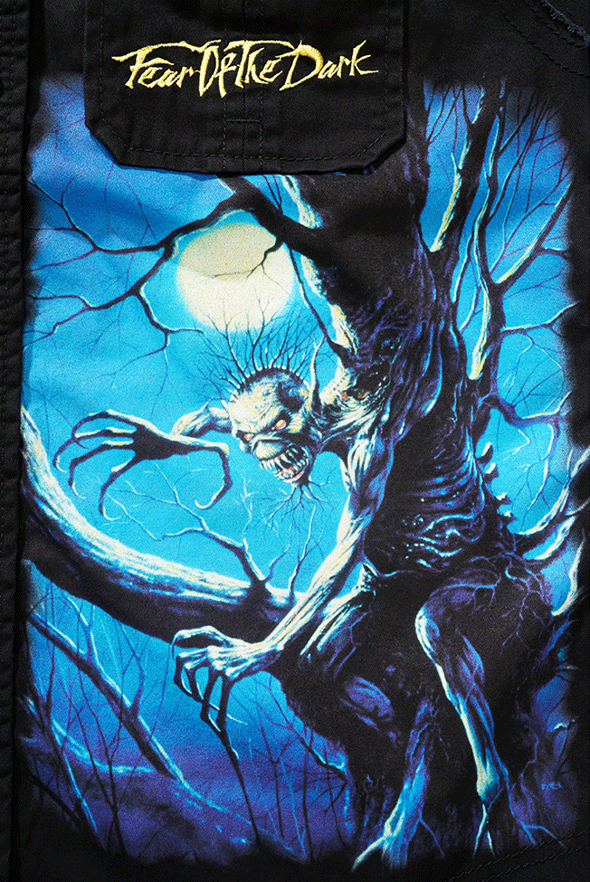 Iron Maiden Vintage Shirt Gilet Sleeveless Fotd Schwarz