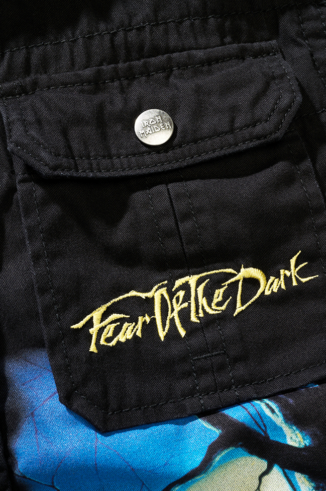 Iron Maiden Vintage Shirt Gilet Sleeveless Fotd Schwarz