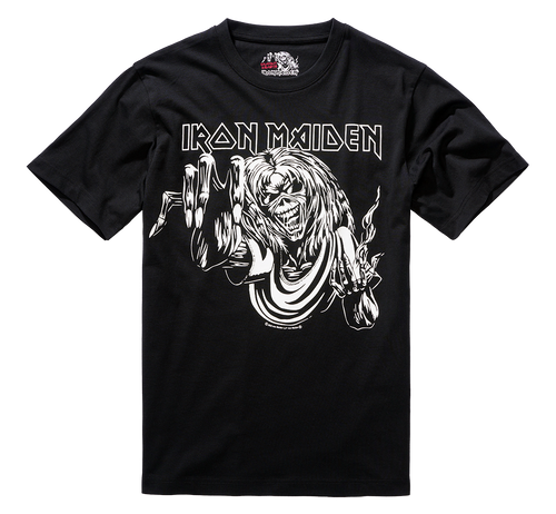 Iron Maiden T-Shirt Eddy Glow Schwarz