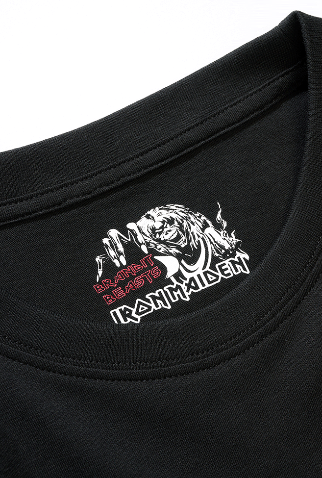 Brandit Iron Maiden T-Shirt Number Of The Beast I Schwarz