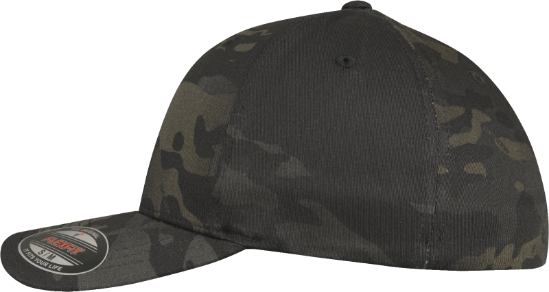 Brandit Flexfit Multicam Cam Black Mutlicam