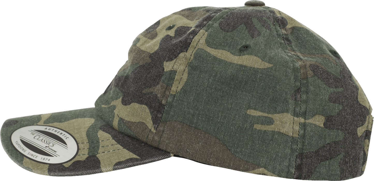 Brandit Low Profile Camo Washed Cap