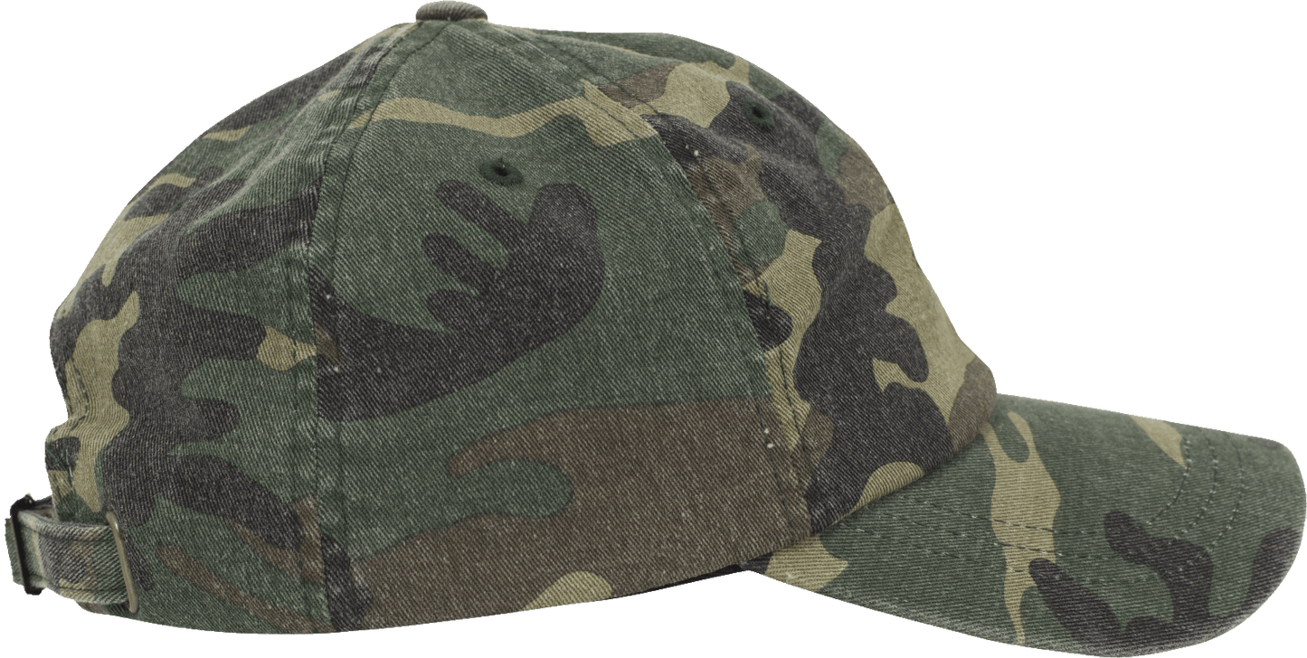 Brandit Low Profile Camo Washed Cap