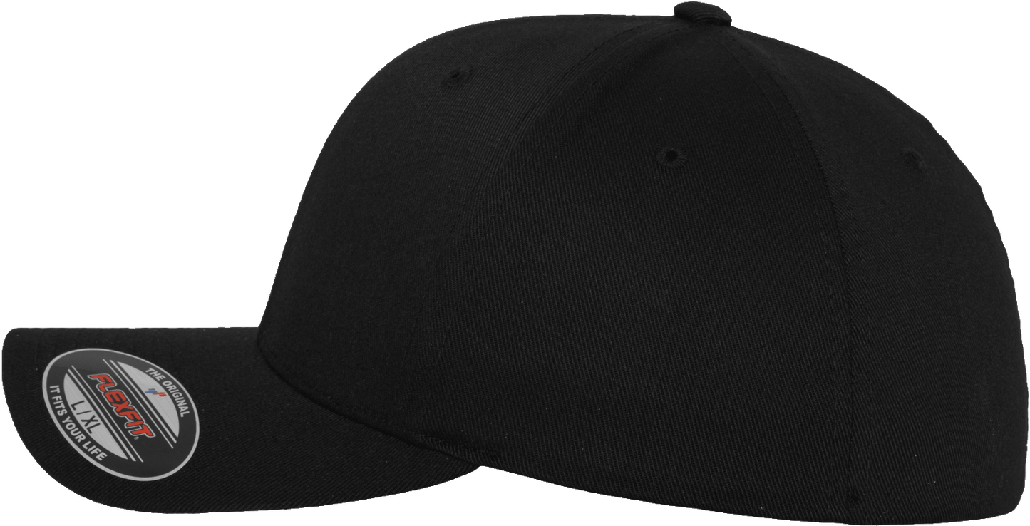 Brandit Flexfit Combed Cap Schwarz