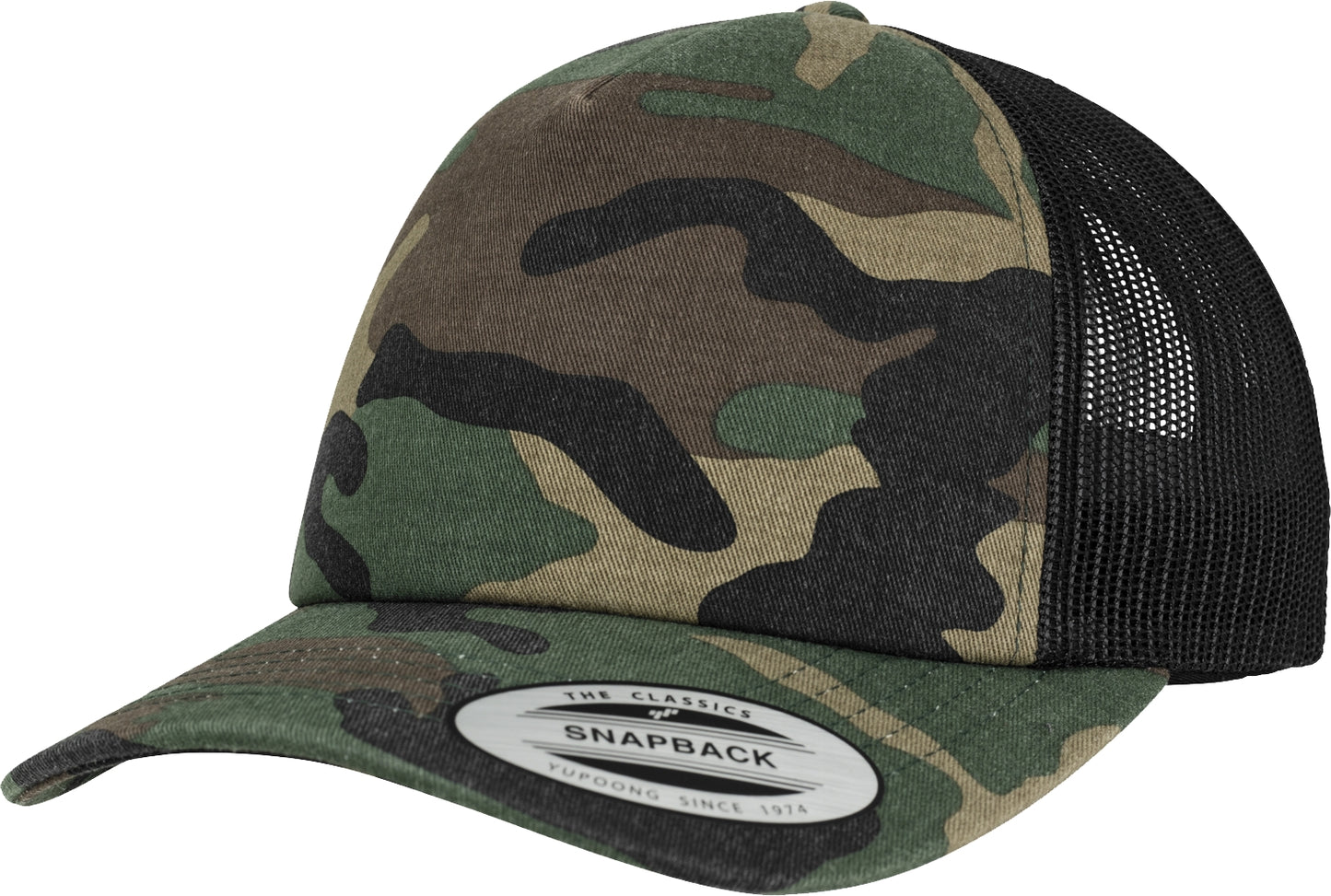 Brandit Camo Trucker Cap woodland