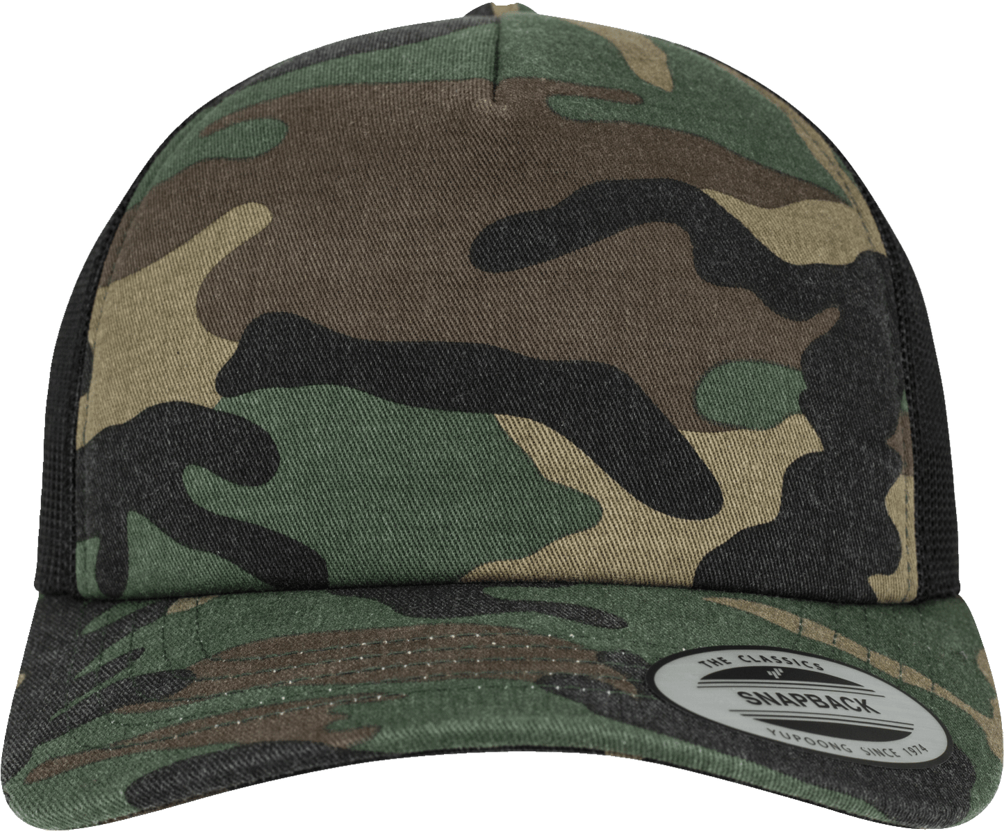 Brandit Camo Trucker Cap woodland