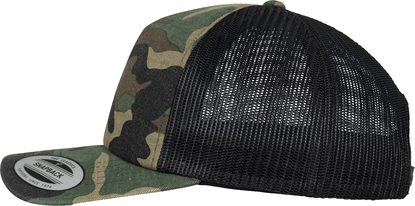 Brandit Camo Trucker Cap woodland
