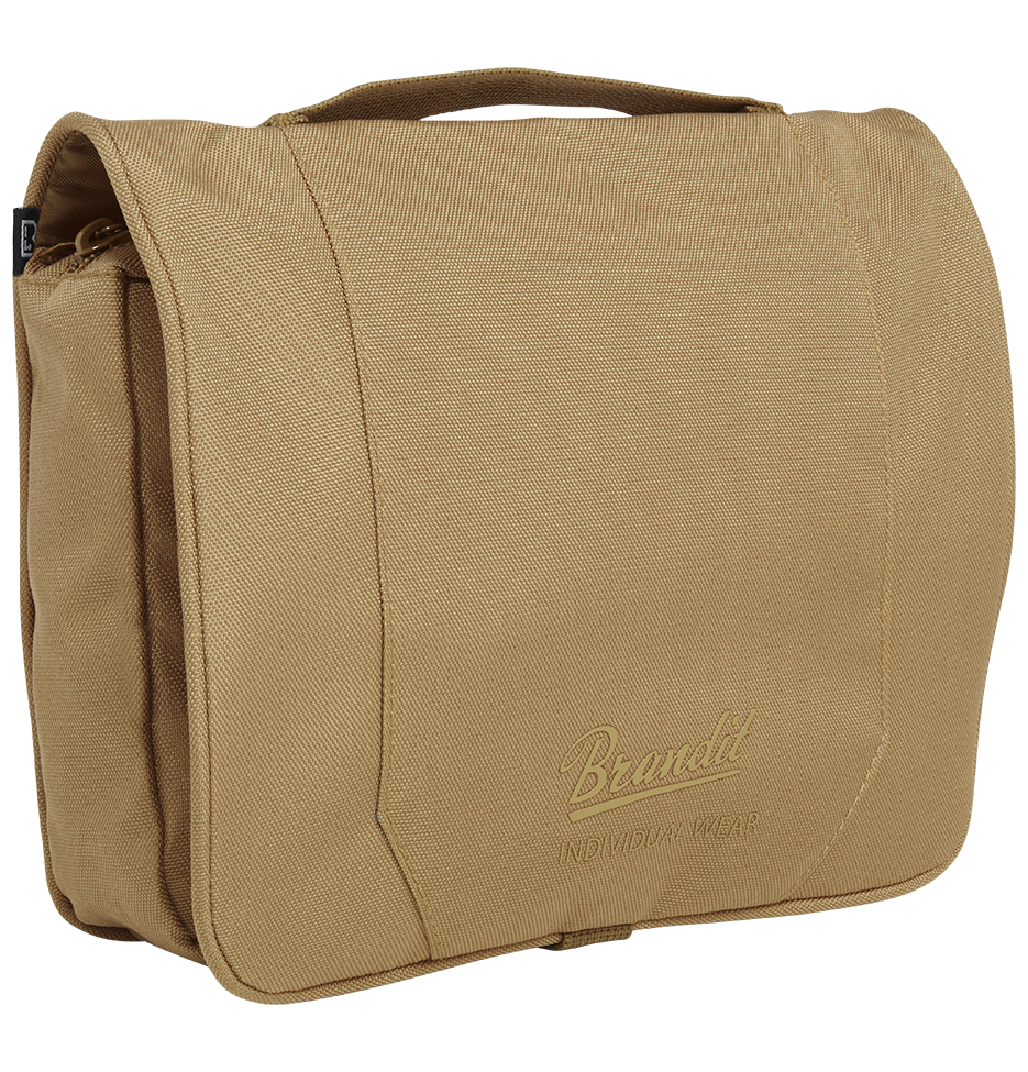 Brandit Wear Toiletry Bag Large camel