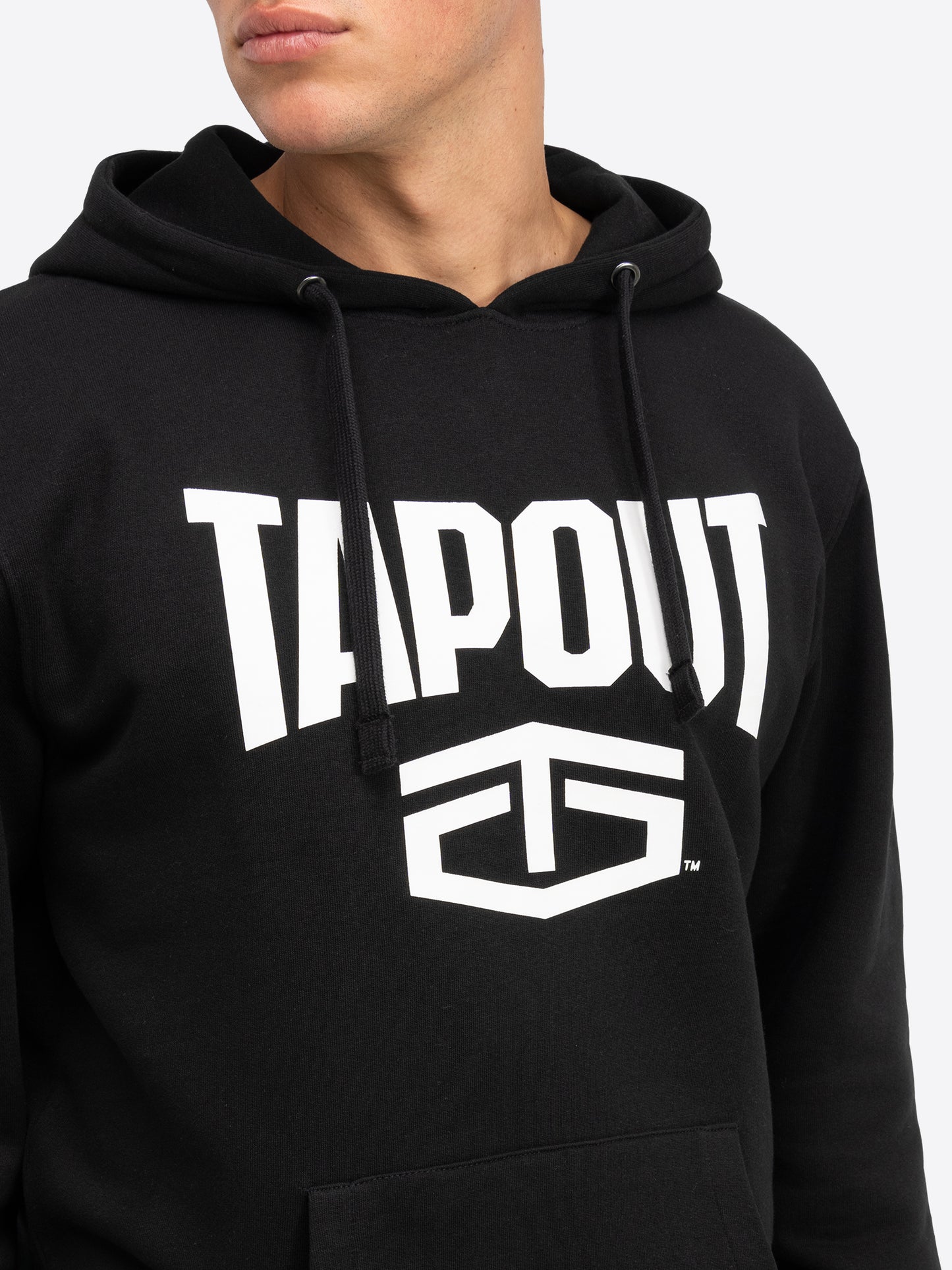 Tapout ACTIVE BASIC HOODIE 940002 Hoody Schwarz
