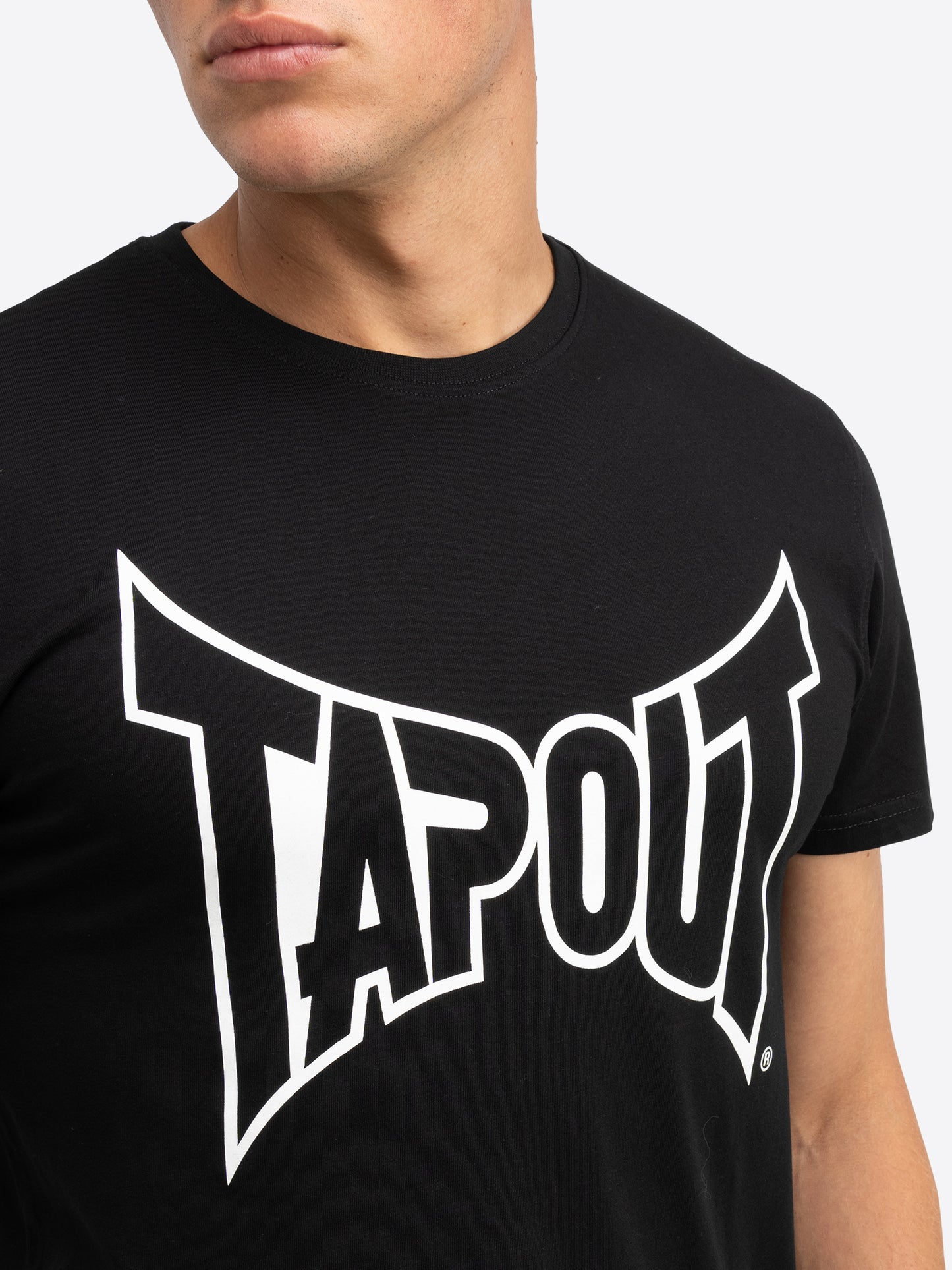 Tapout LIFESTYLE BASIC TEE Artikel 940005 T-Shirt - Black