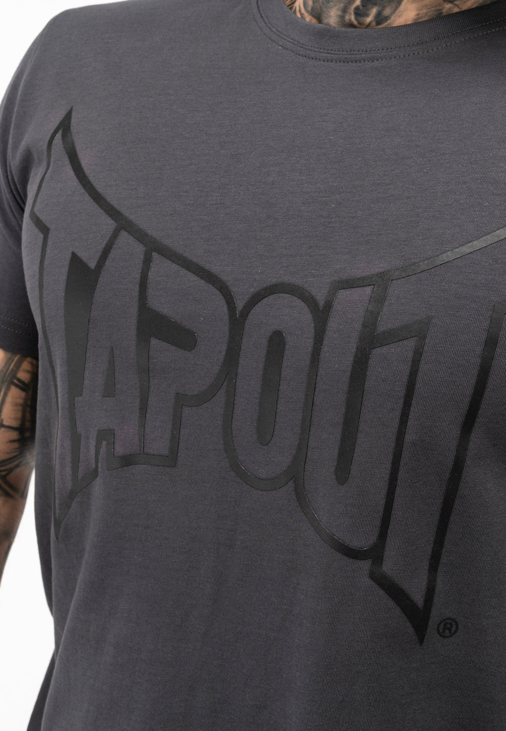 Tapout 940005 LIFESTYLE BASIC TEE Artikel 940005 T-Shirt - Anthracite