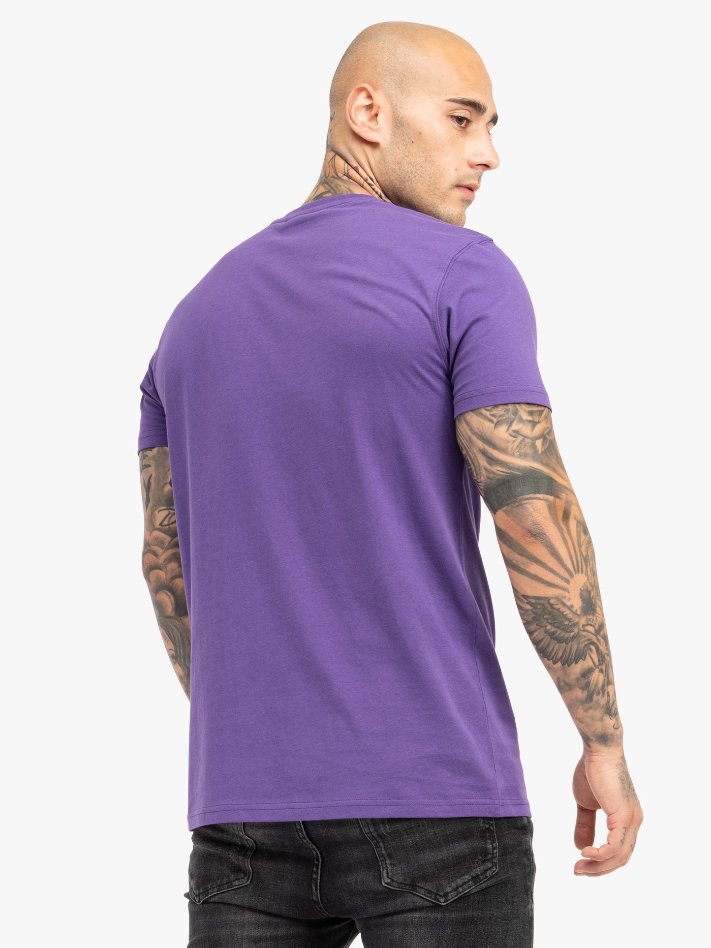 Tapout LIFESTYLE BASIC TEE Artikel 940005 T-Shirt - Lilac