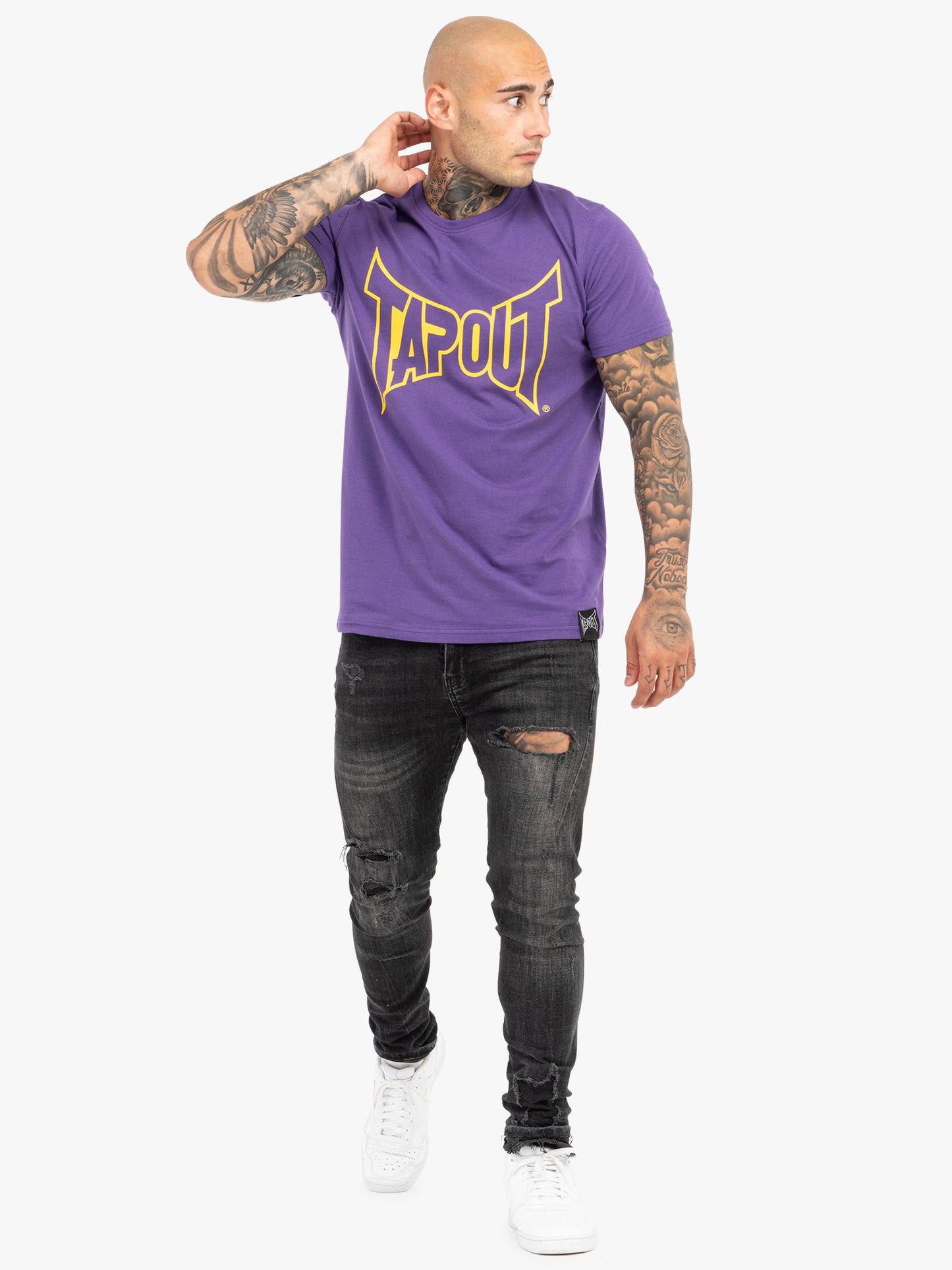 Tapout LIFESTYLE BASIC TEE Artikel 940005 T-Shirt - Lilac