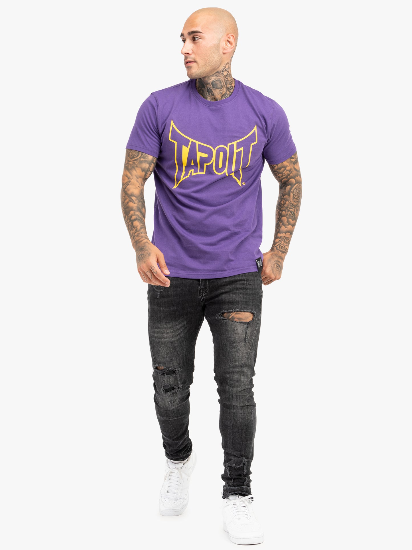 Tapout LIFESTYLE BASIC TEE Artikel 940005 T-Shirt - Lilac