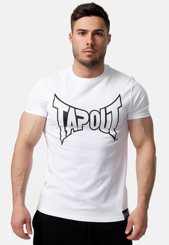 Tapout Lifestyle Basic Tee 940005 T-Shirt Weiss