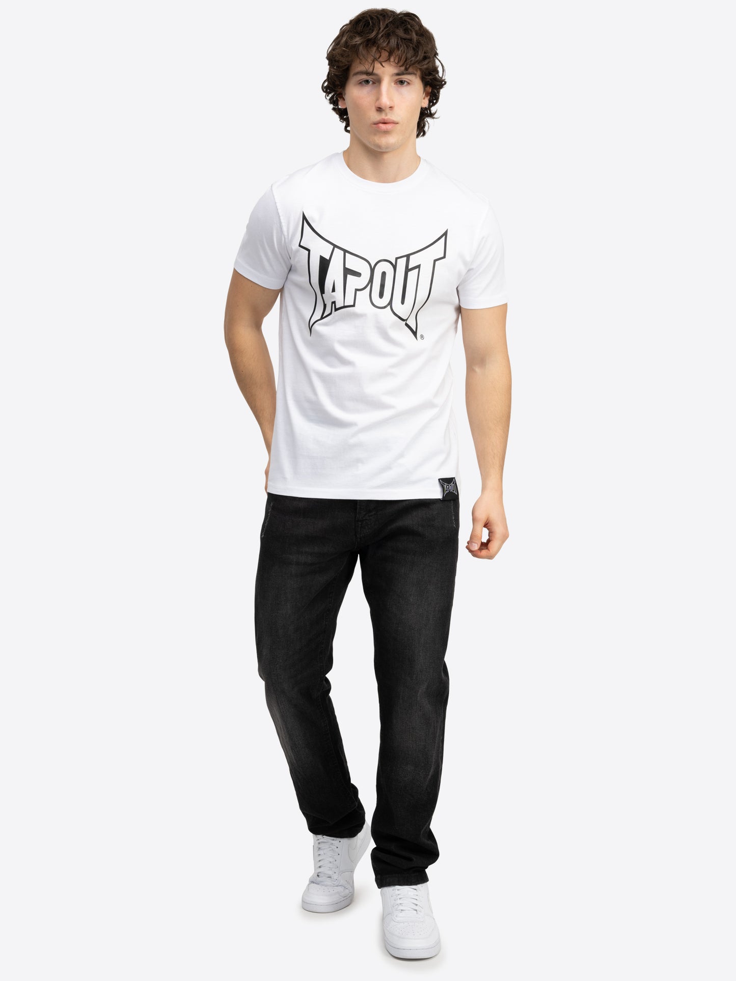 Tapout LIFESTYLE BASIC TEE Artikel 940005 T-Shirt - Weiss