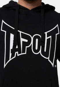 Tapout LIFESTYLE BASIC HOODIE 940006 Kapuzensweatshirt - black