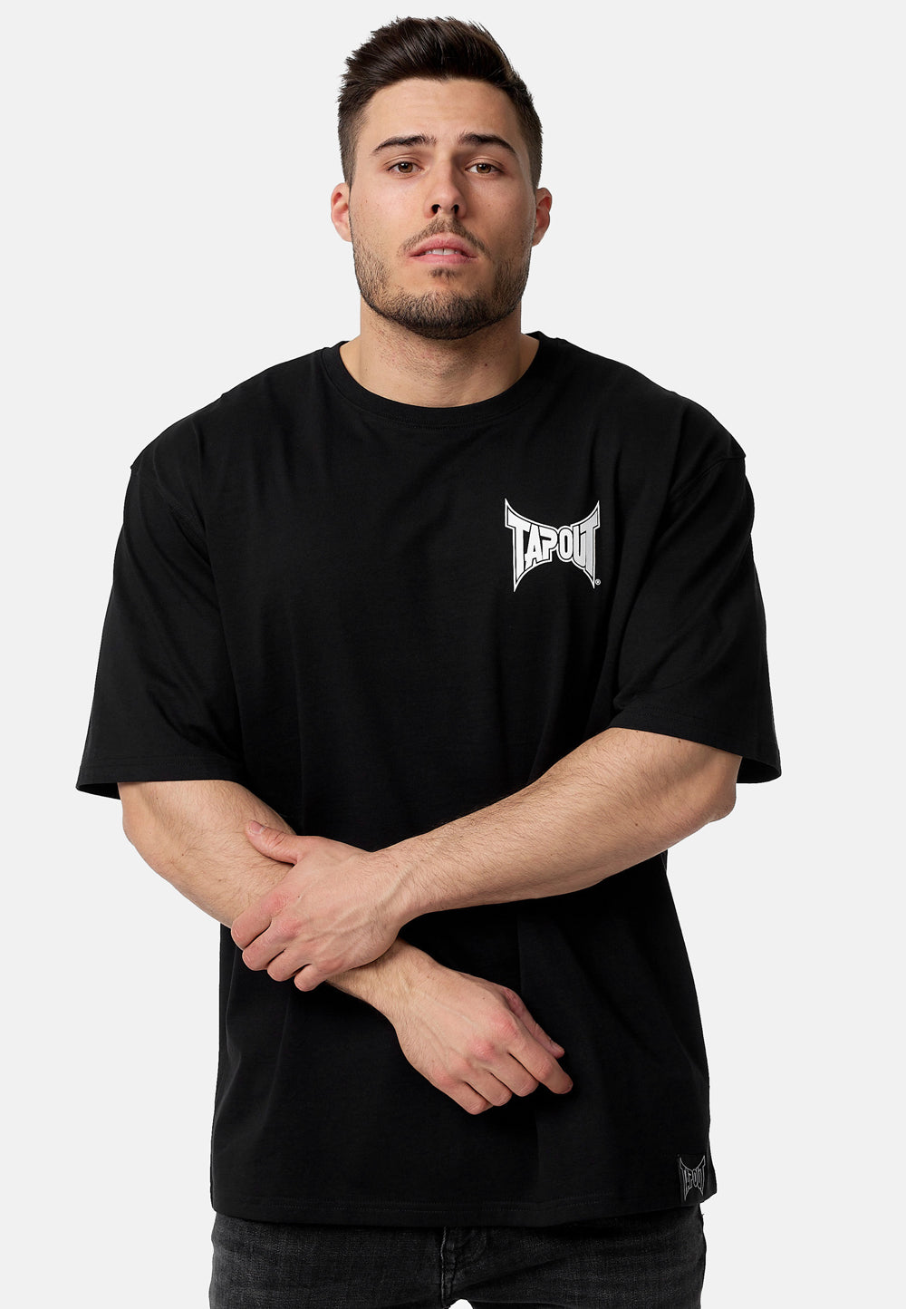 Tapout CREEKSIDE 940010 T-Shirt Oversize - black