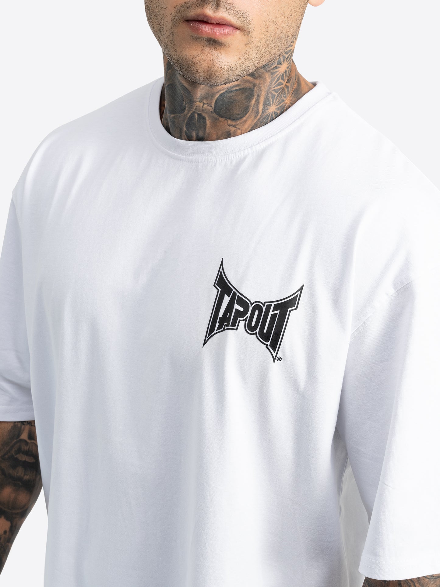 Tapout CREEKSIDE 940010 T-Shirt Oversize - Weiss