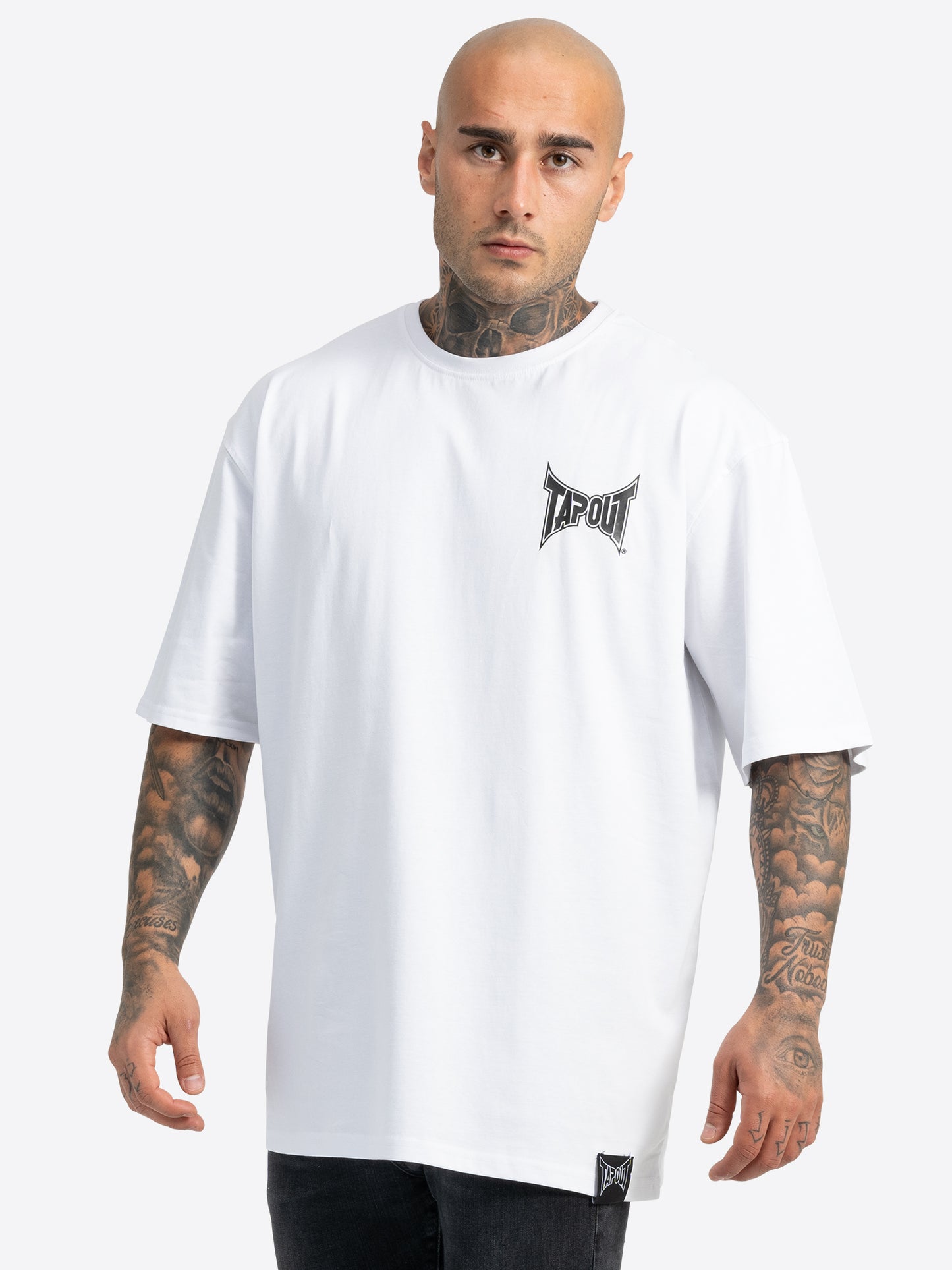 Tapout CREEKSIDE 940010 T-Shirt Oversize - Weiss