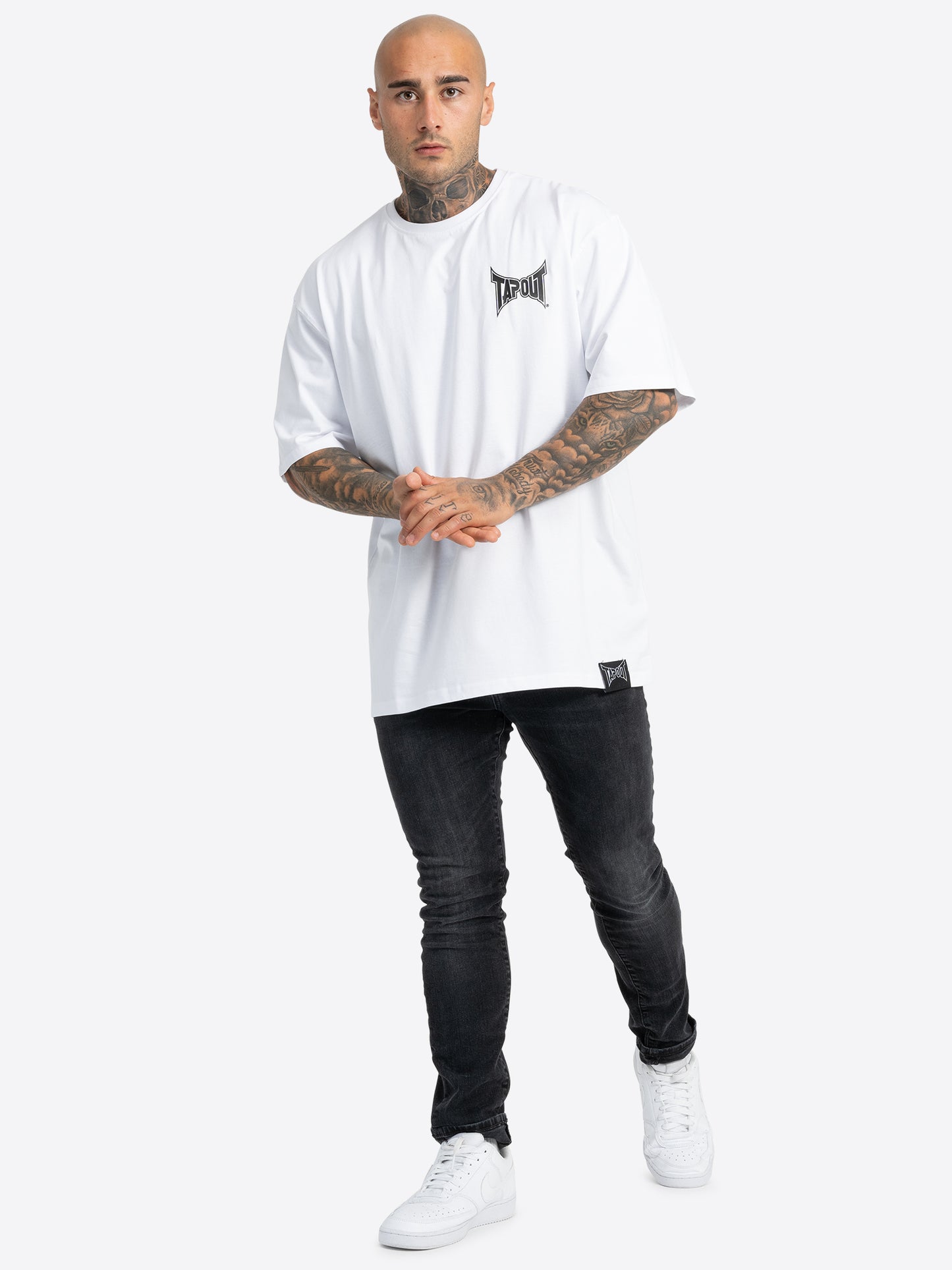 Tapout CREEKSIDE 940010 T-Shirt Oversize - Weiss