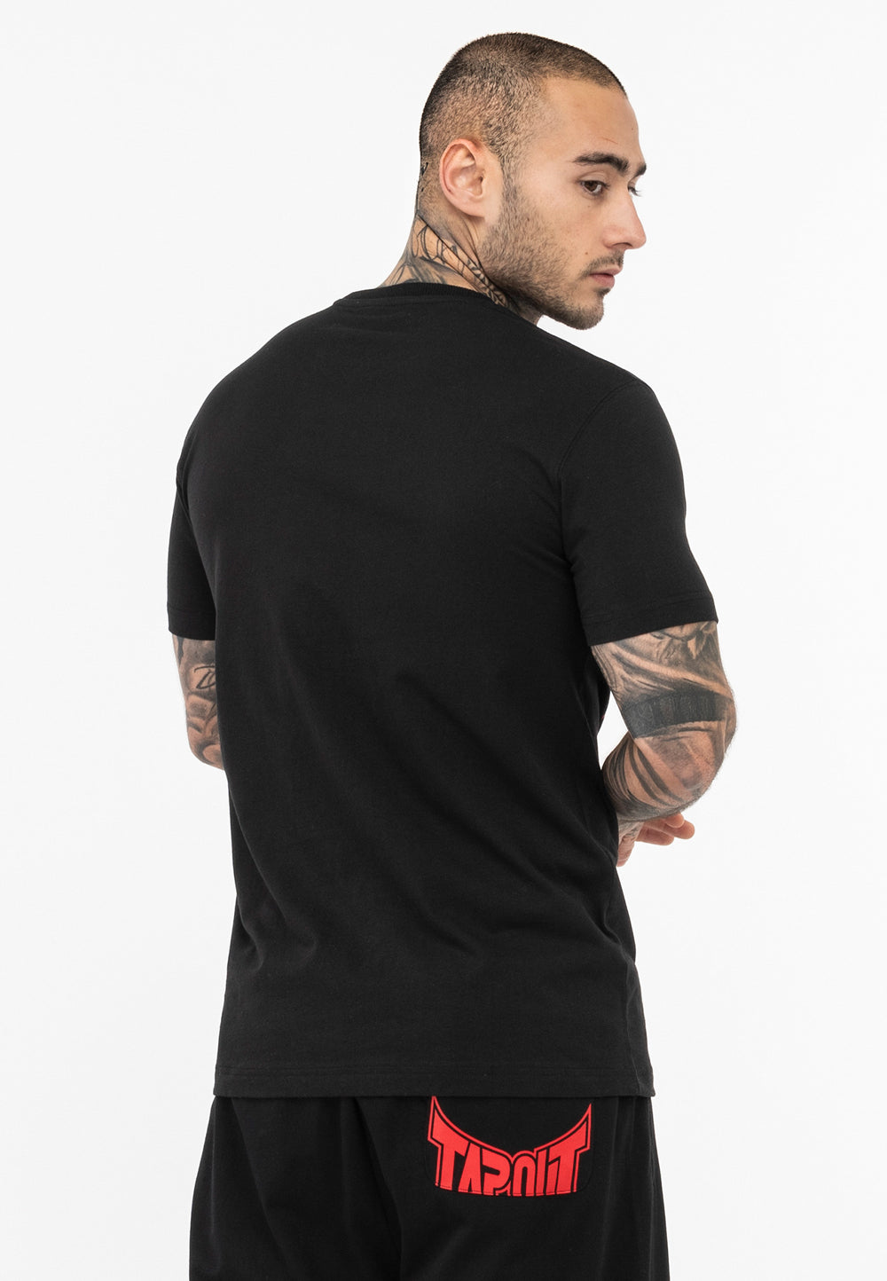 Tapout 940020 Splashed T-Shirt Schwarz