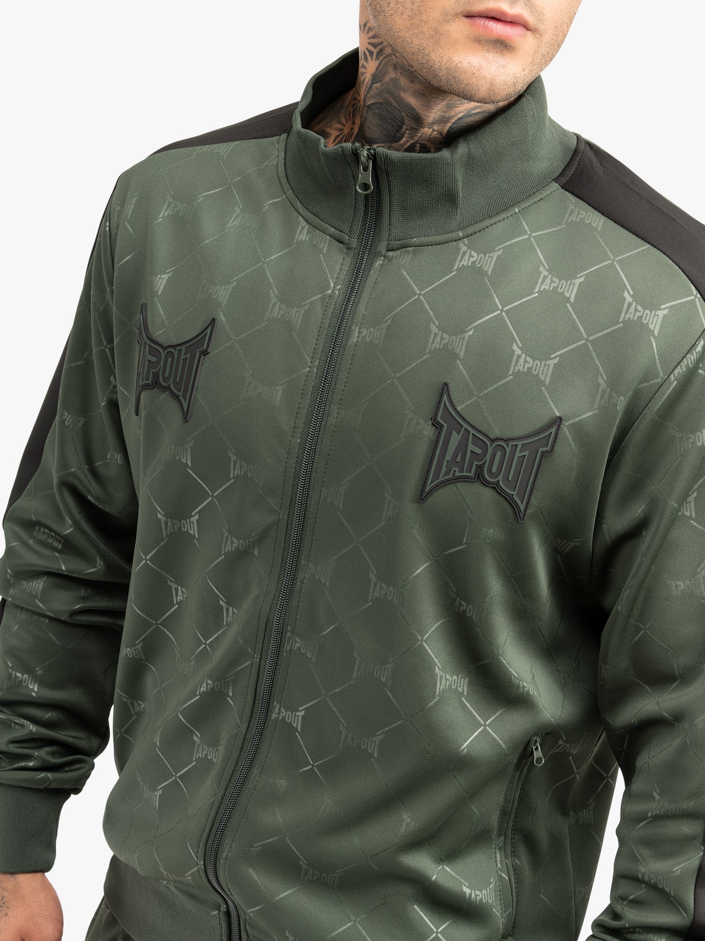 Tapout 940023 Punkass Track Jogginganzug Olive