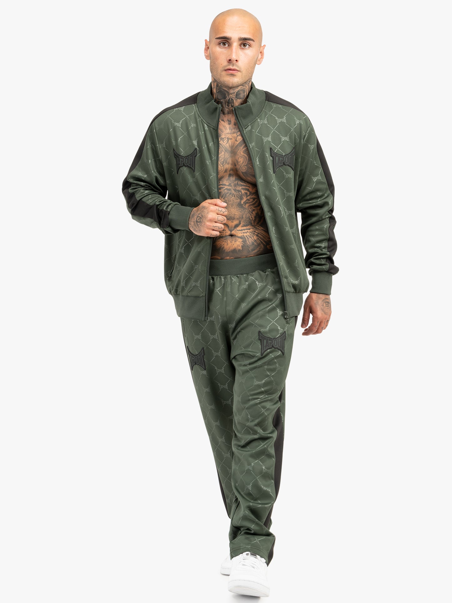 Tapout 940023 Punkass Track Jogginganzug Olive