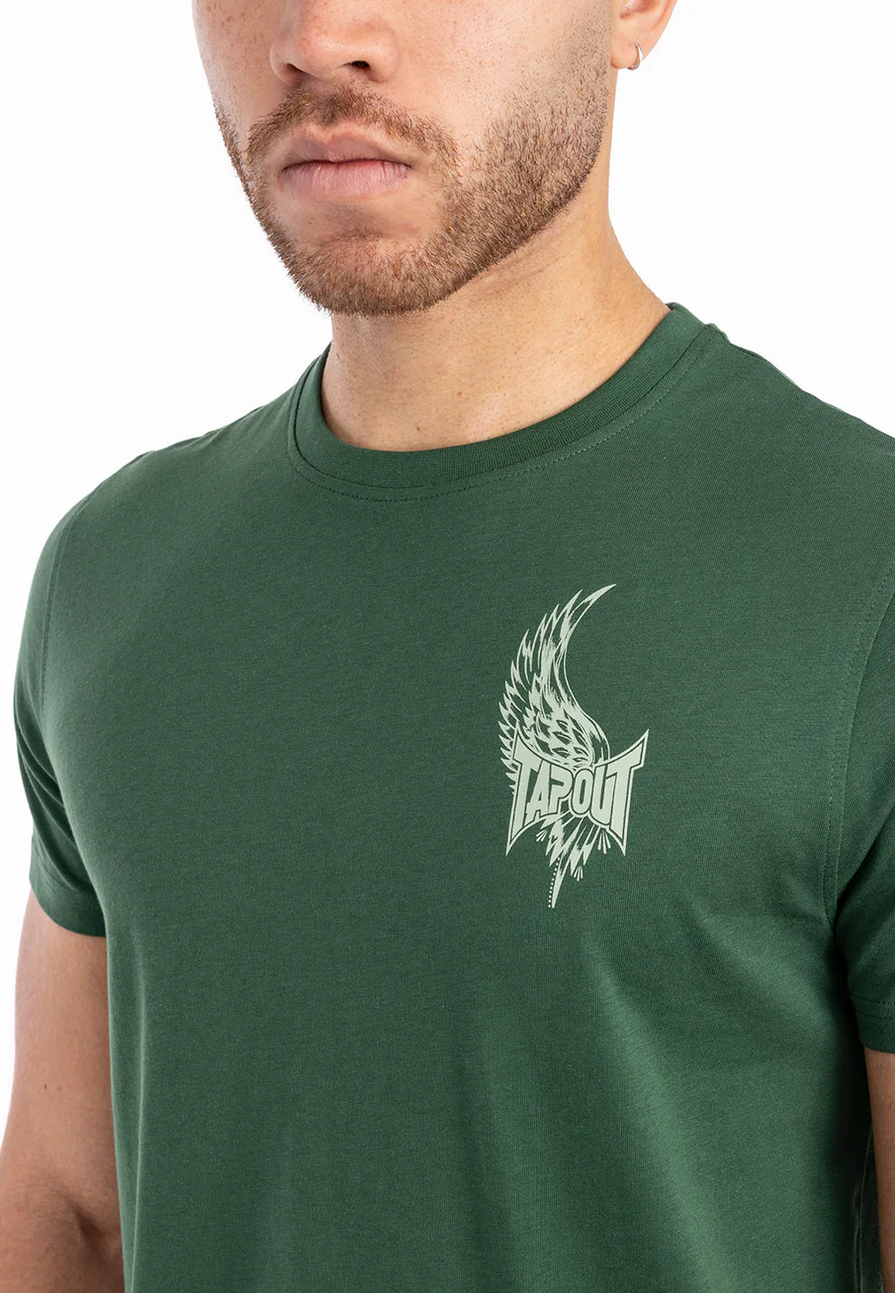 Tapout 940028 Mask T-Shirt Grün