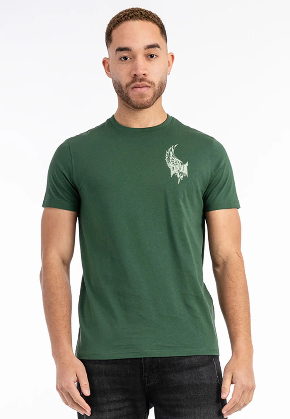 Tapout 940028 Mask T-Shirt Grün