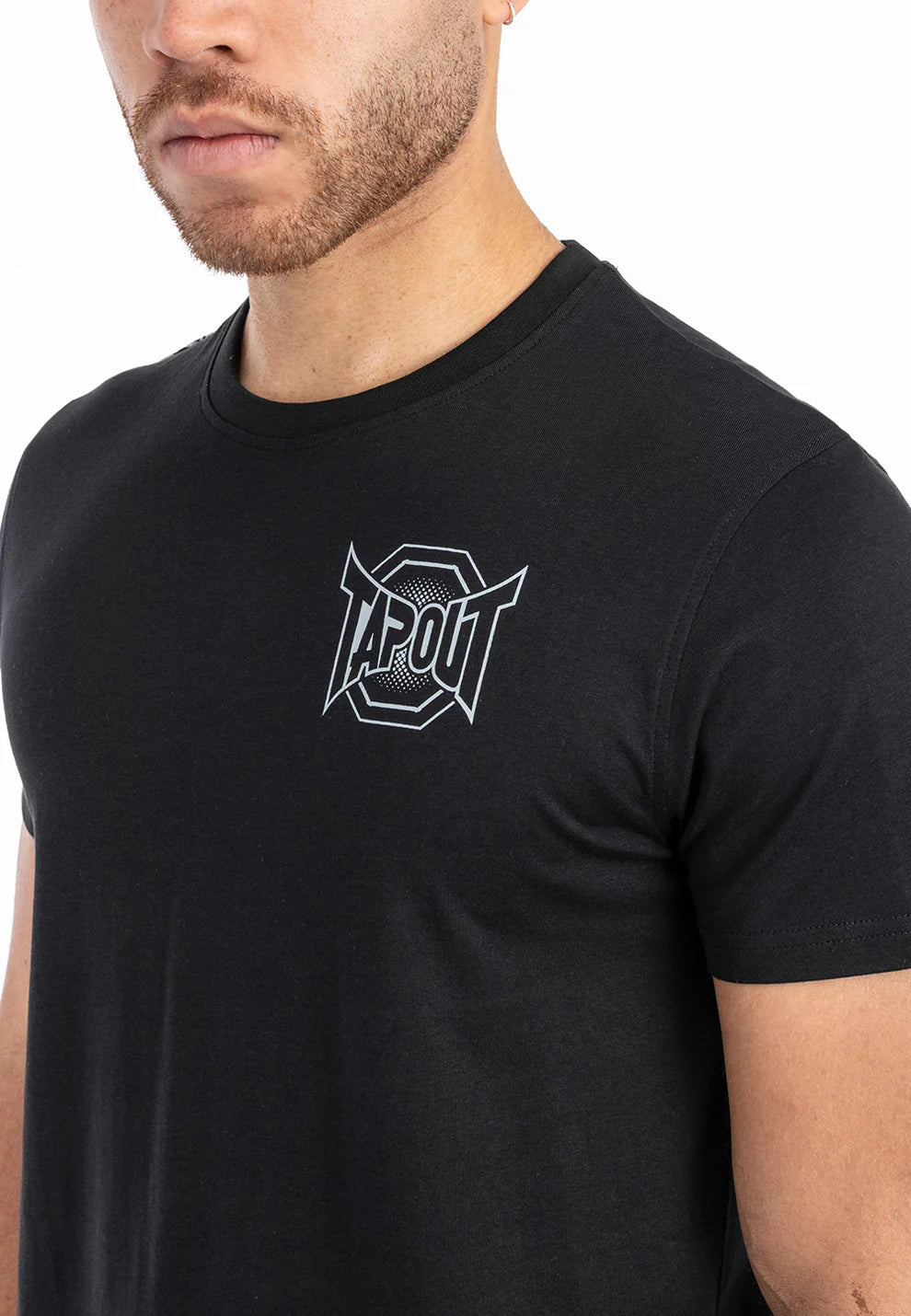 Tapout 940029 Punkas T-Shirt Schwarz