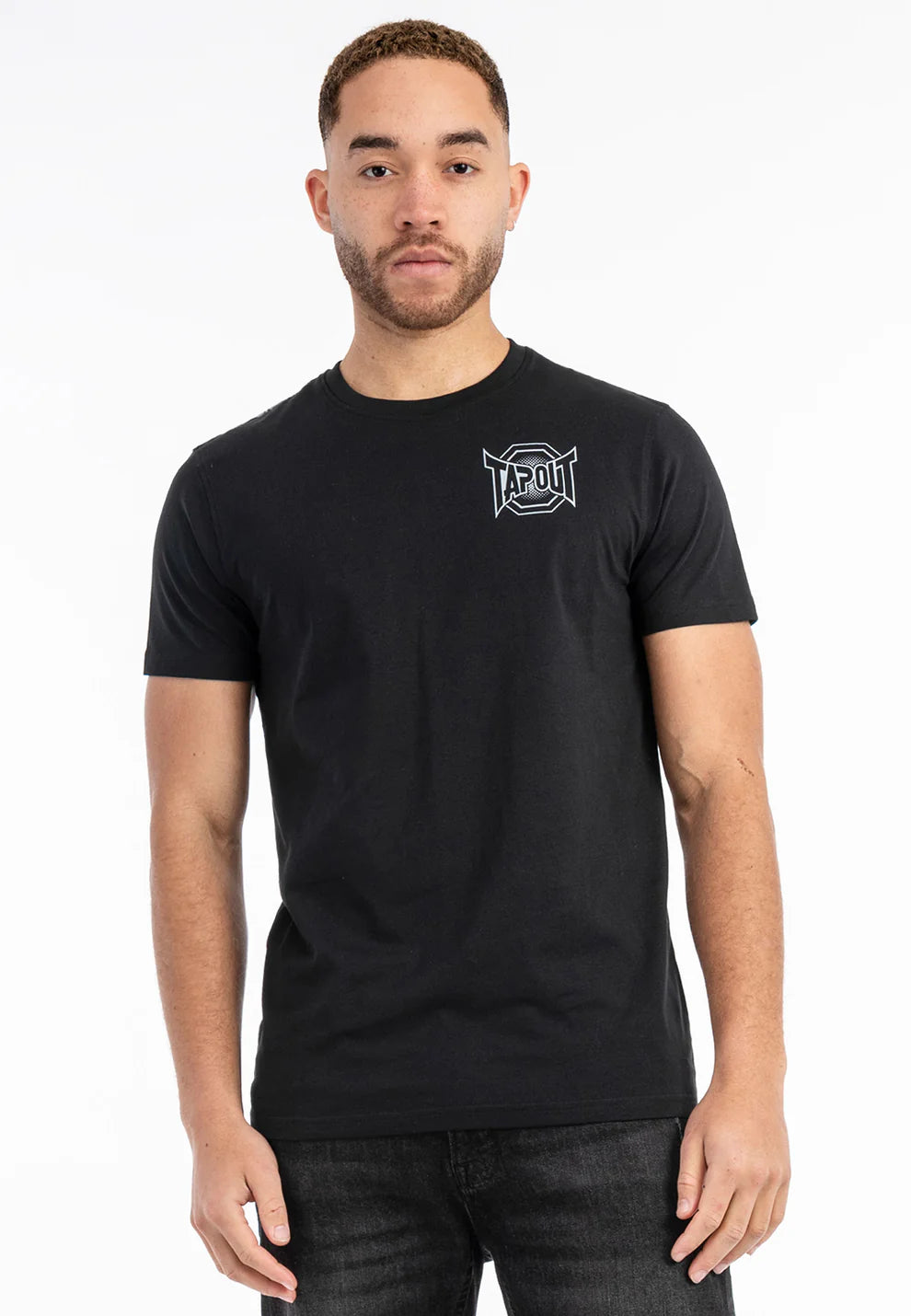 Tapout 940029 Punkas T-Shirt Schwarz