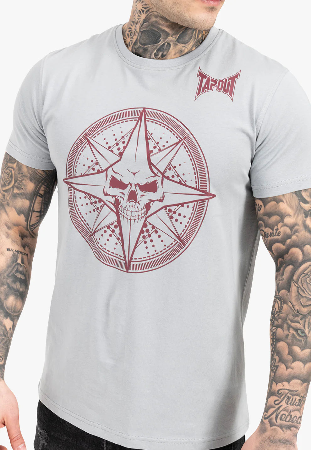 Tapout 940030 Skrape T-Shirt Grau