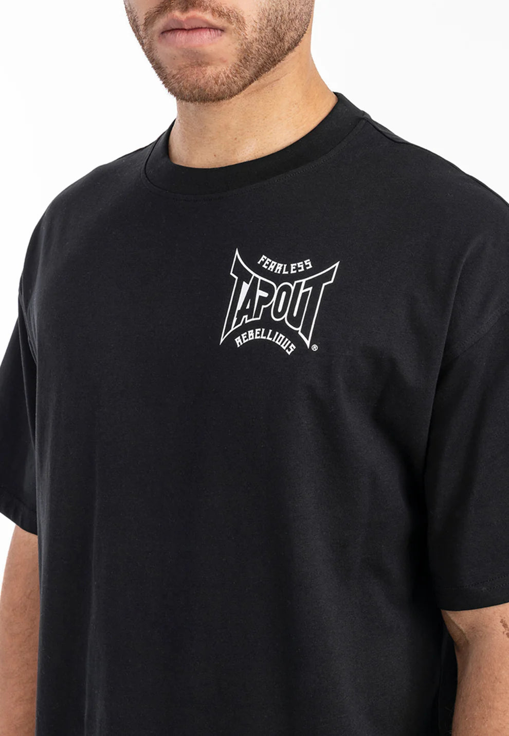 Tapout 940032 B2LI3VE T-Shirt Schwarz