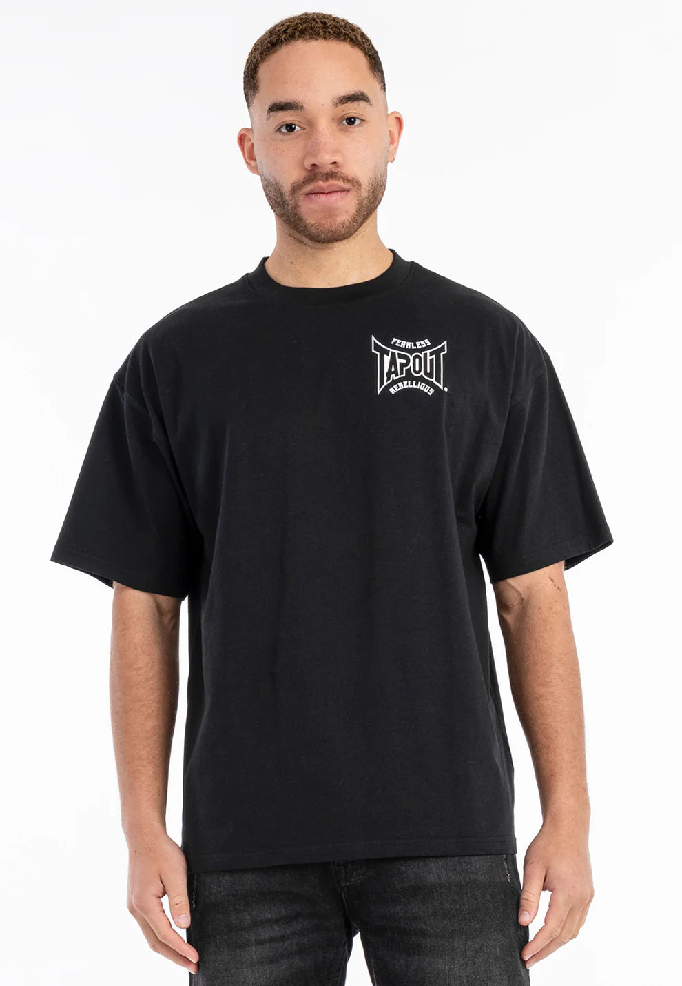 Tapout 940032 B2LI3VE T-Shirt Schwarz