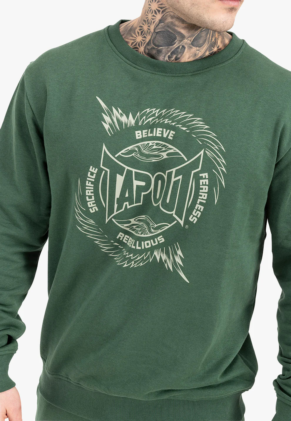 Tapout 940037 Spirit Sweat Grün