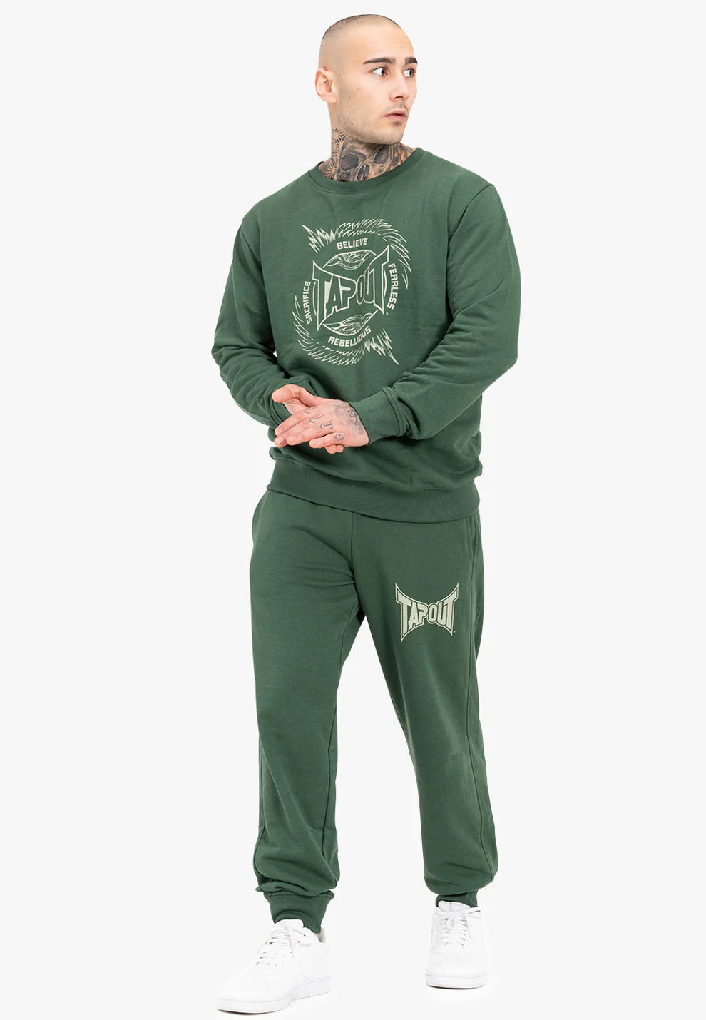 Tapout 940040 Jogginghose Grün