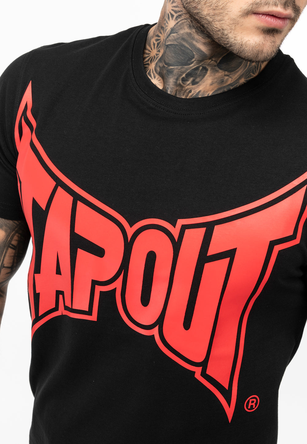 Tapout Logo TEE 940049 T-Shirt - Schwarz