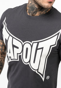 Tapout Logo TEE 940049 T-Shirt - Anthracite