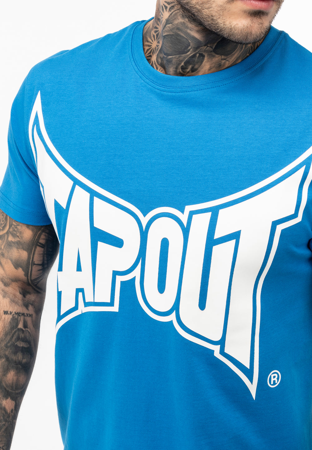 Tapout Logo TEE 940049 T-Shirt - Blau