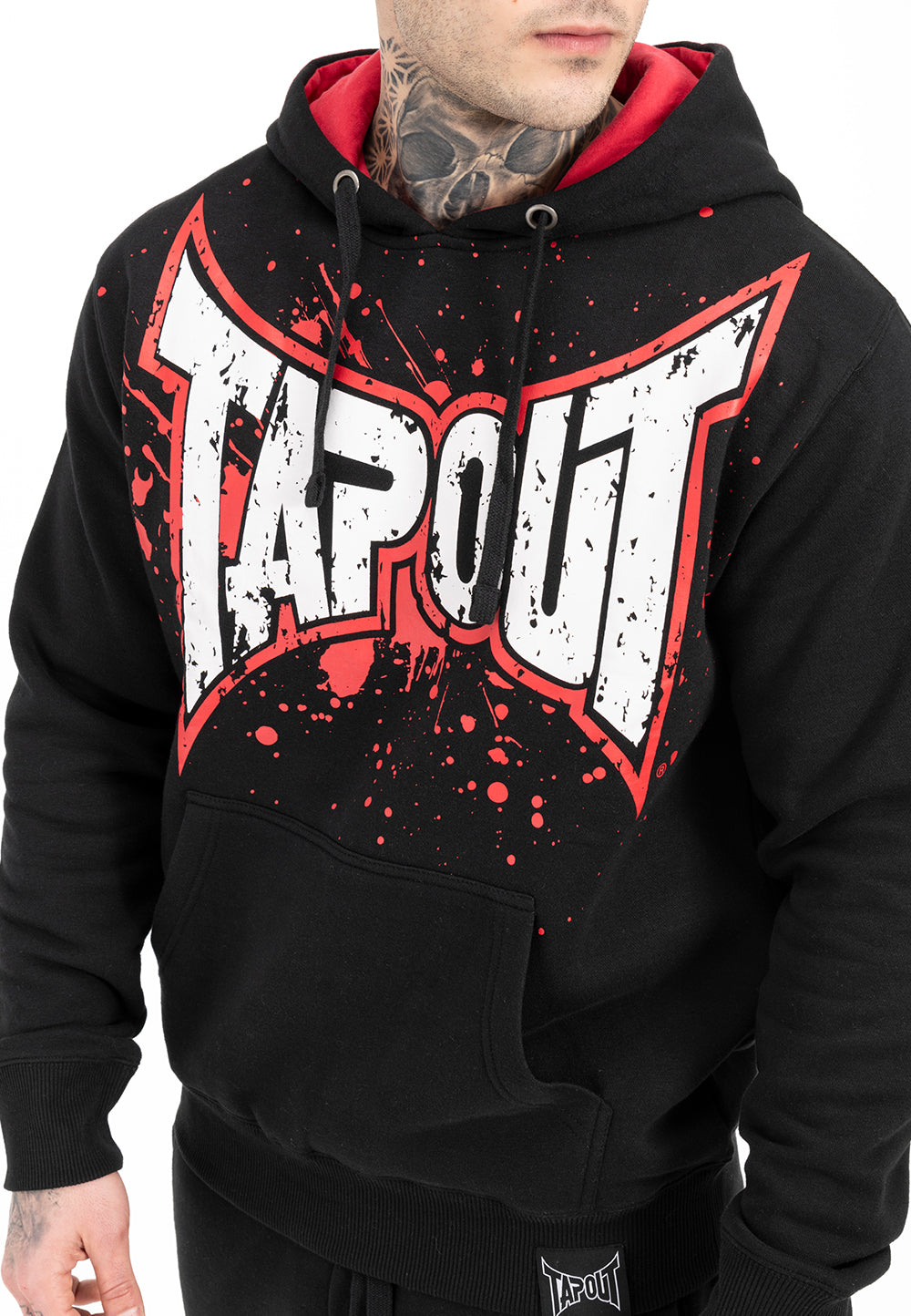 Tapout 940063 Splashing Hoodie Schwarz