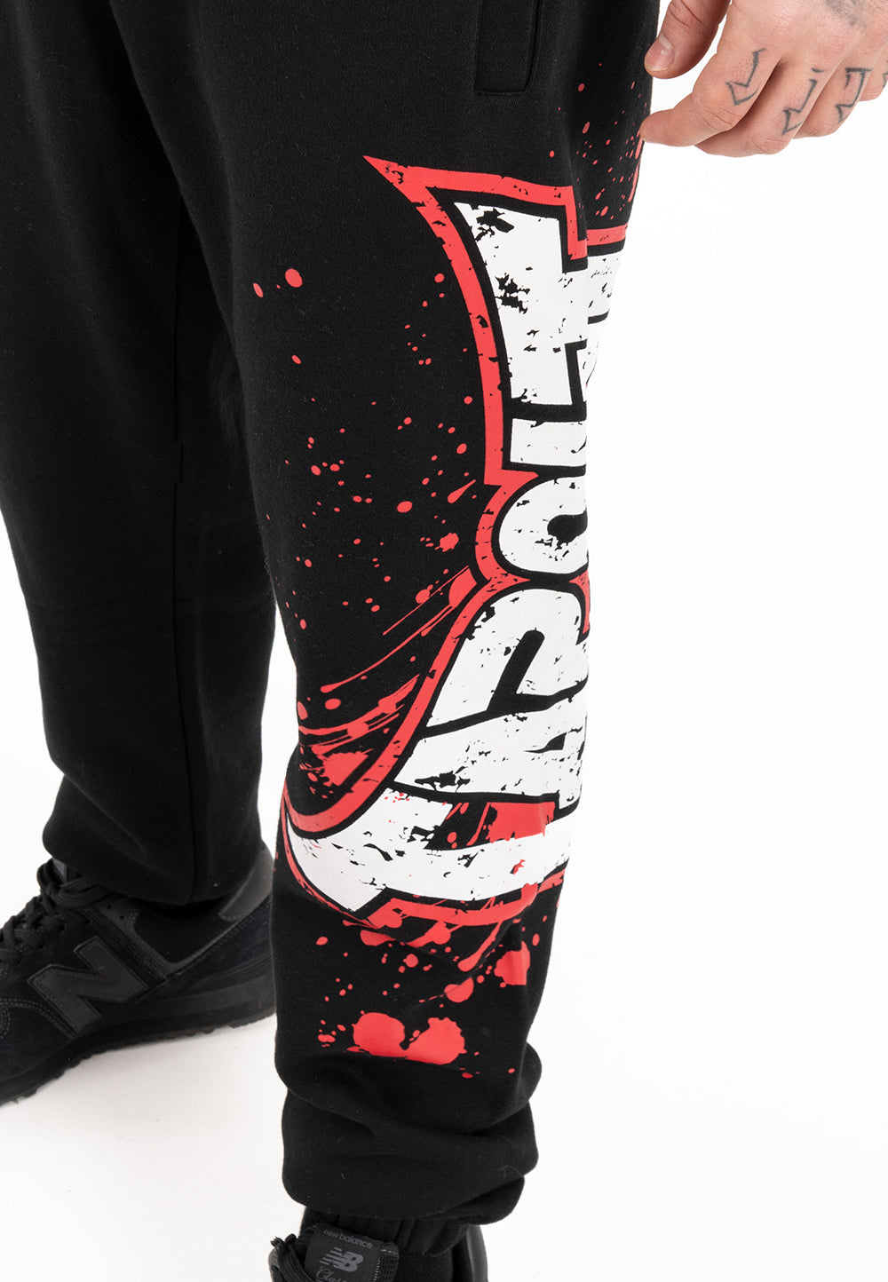 Tapout 940064 Splashing Jogginghose Schwarz