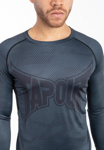 Tapout 940068 Mapleton Funktionsshirt Steel Blau