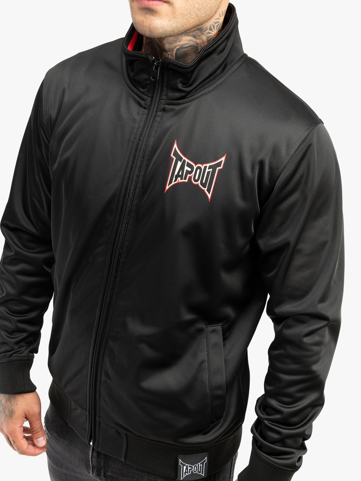 Tapout 940073 Temacula Trainingsjacke Schwarz