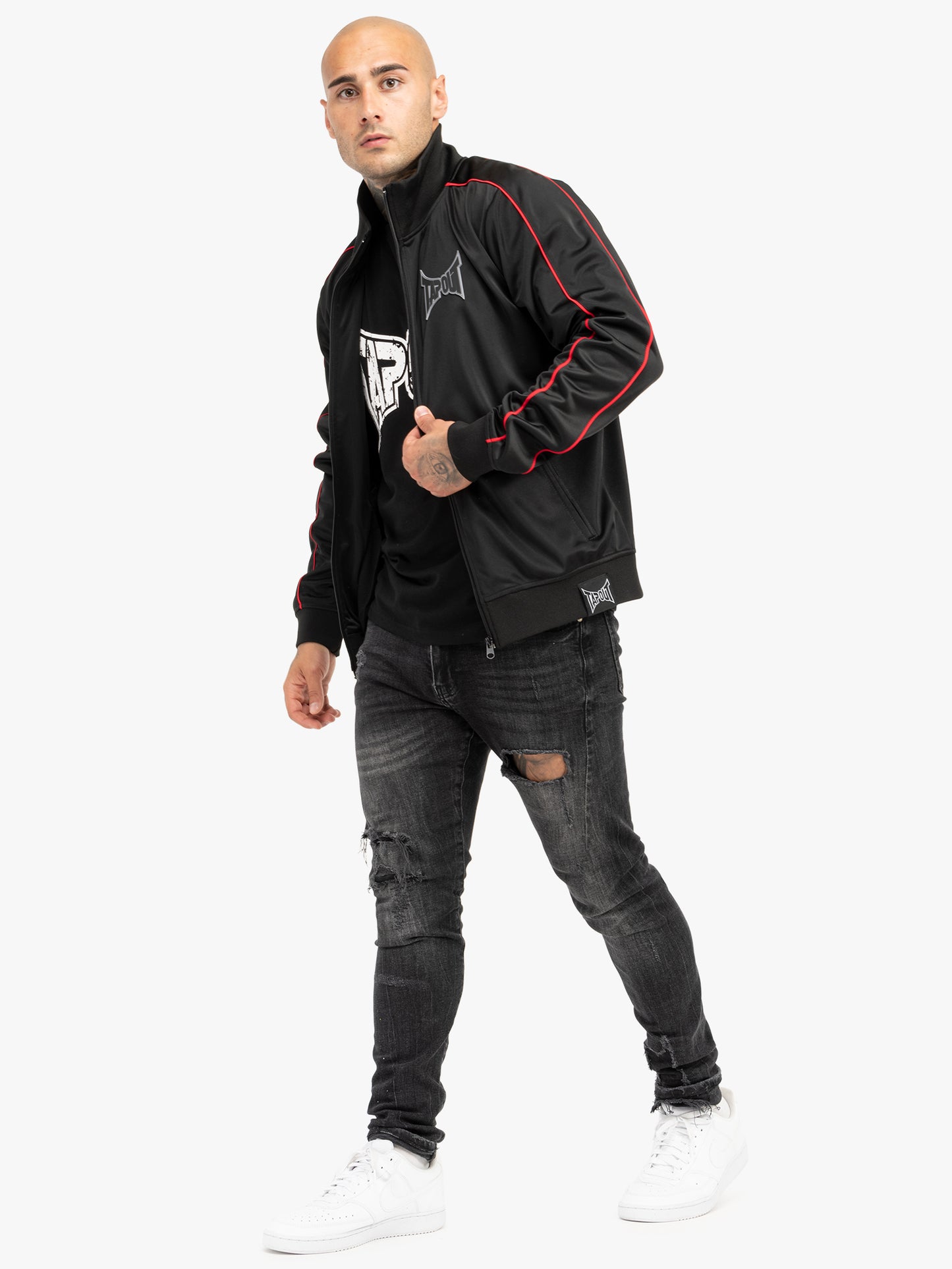 Tapout 940074Tarziana Trainingsjacke Schwarz