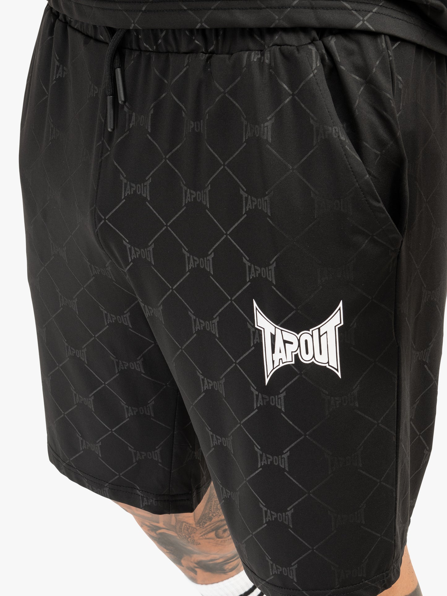 Tapout 940078 Philios T-Shirt & Shorts Set Schwarz