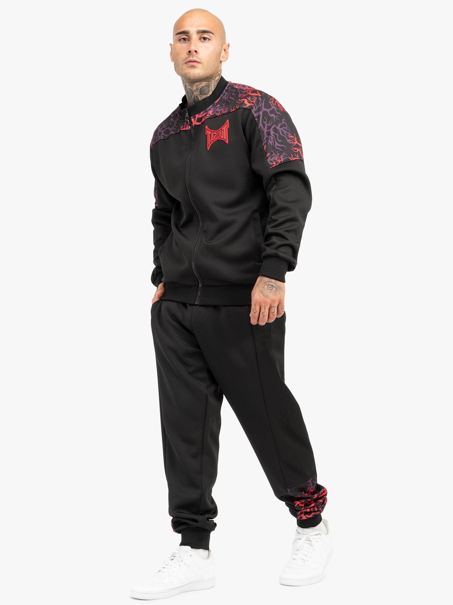 Tapout 940083 Roots Taptrack Jogginganzug Schwarz