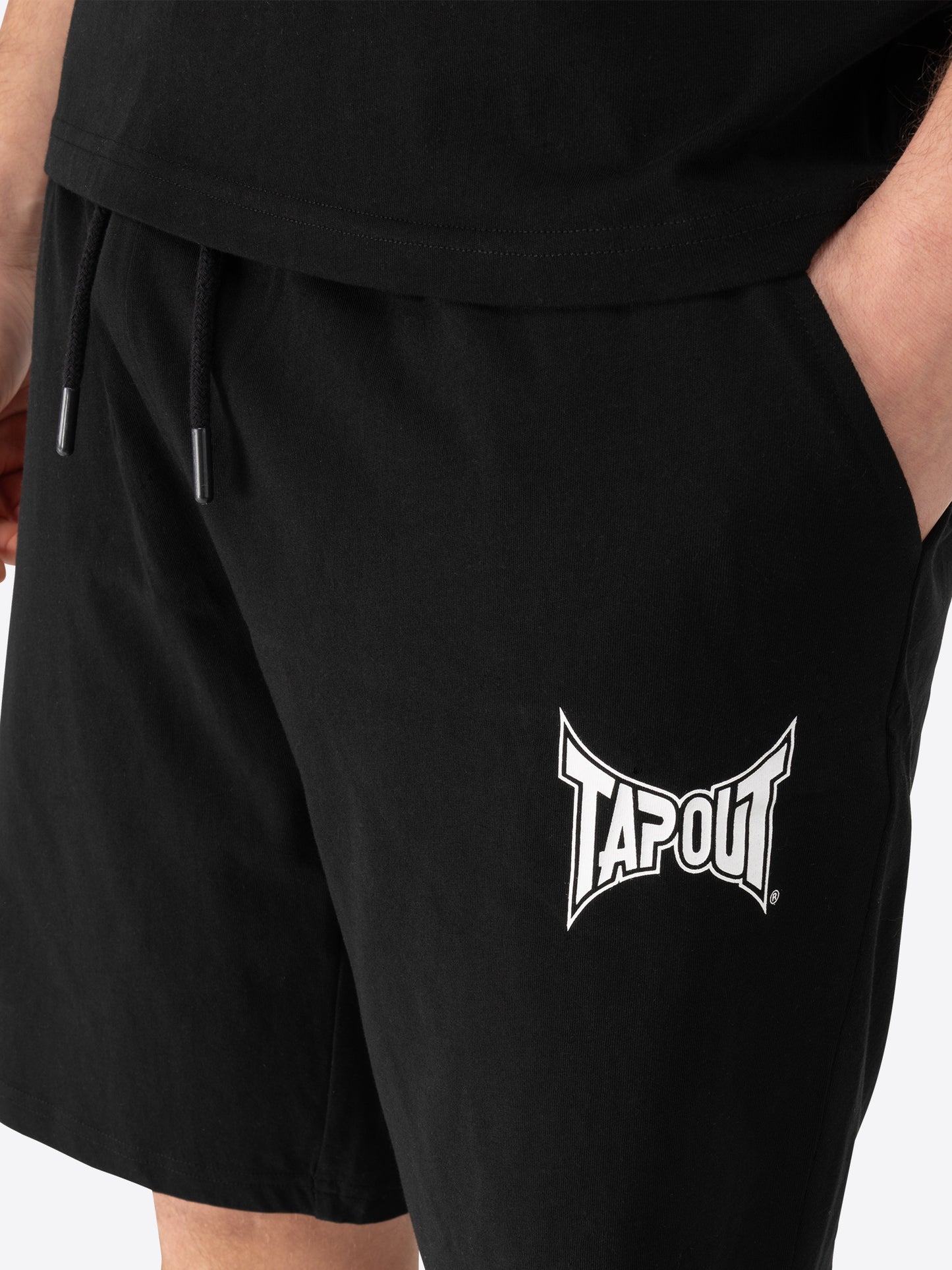 Tapout 940091 Fallon T-Shirt & Shorts Set Schwarz