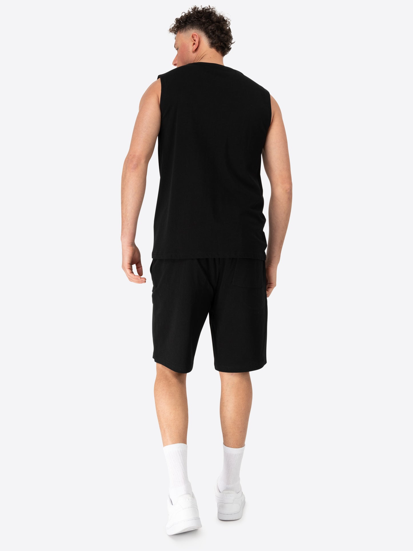 Tapout 940093 Diego T-Shirt & Shorts Set Schwarz