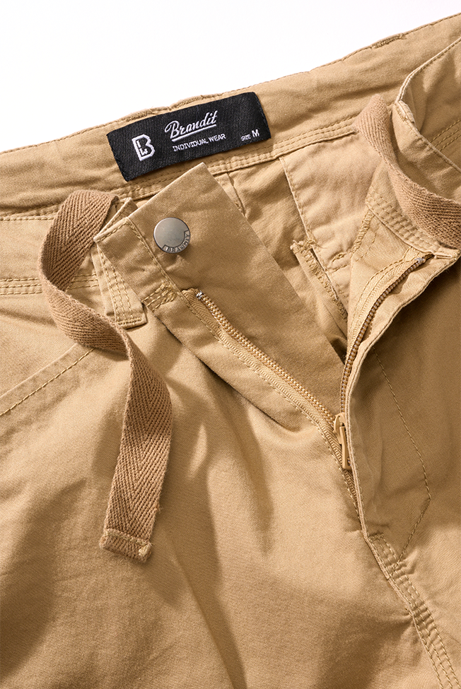 BRANDIT - Adven Slim Pants - Camel